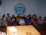 Студенты - будущие социальные работники - слушают совместный семинар с ОО "Трезвая Украина""