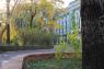 Вид дворика, здания НИИ физики и химического факультета ОНУ с улицы Щепкина